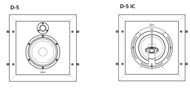 LYNGDORF D-500 Discreet Series Loudspeaker fig 3
