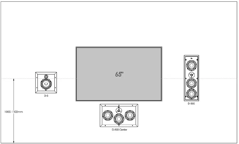 LYNGDORF D-500 Discreet Series Loudspeaker fig 5