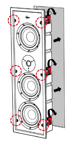 LYNGDORF D-500 Discreet Series Loudspeaker fig 8