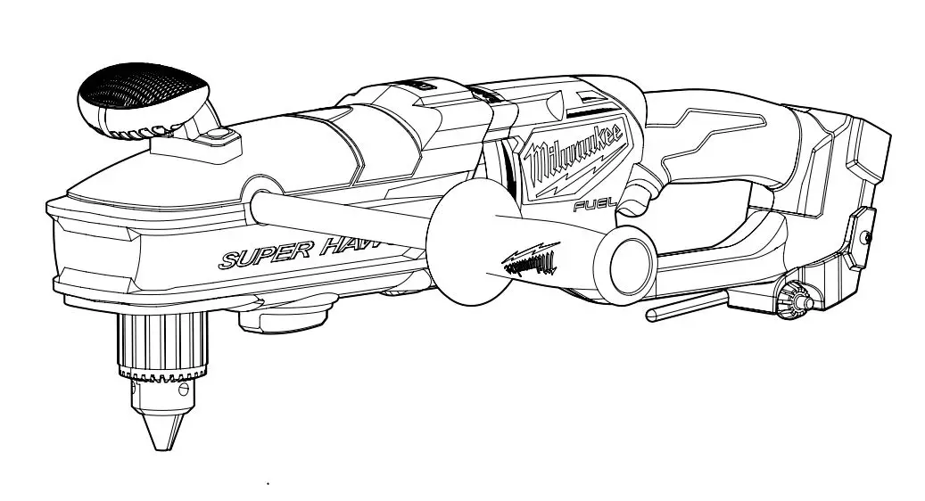 Milwaukee M18 Fuel Super Hawg Right Angle Drills Owner's Manual Milwaukee M18 Fuel Super Hawg Right Angle Drills Owner's Manual