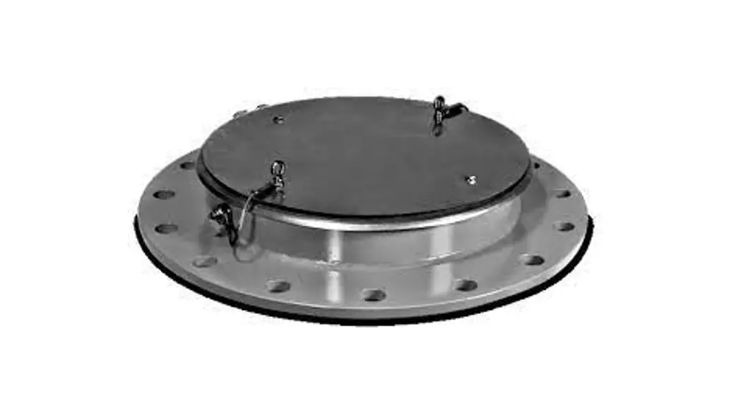 Emerson 2100 Series Emergency Pressure Relief Vent And Manhole Cover Instruction Manual