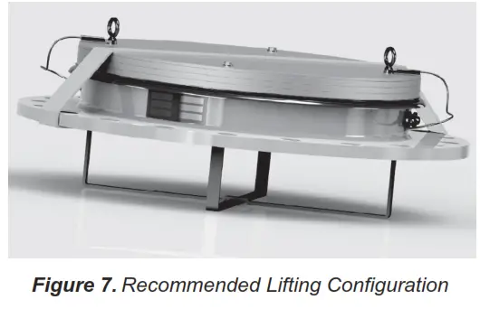 EMERSON 2100 Series Emergency Pressure Relief Vent and Manhole Cover - Figure 7
