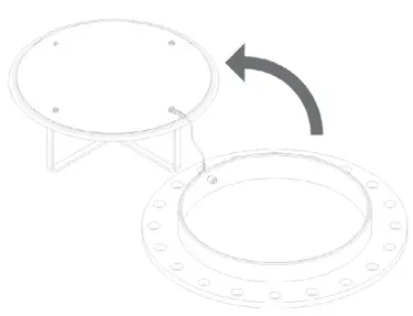 EMERSON 2100 Series Emergency Pressure Relief Vent and Manhole Cover - Note