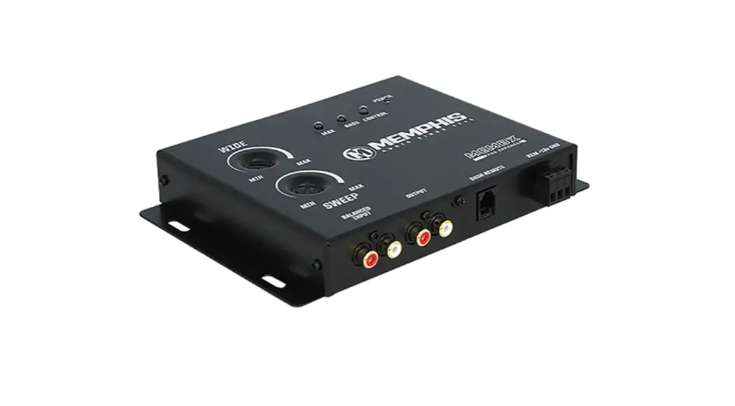 Memphis Audio Membx Digital Bass Expander Instruction Manual Memphis Audio Membx Digital Bass Expander Instruction Manual