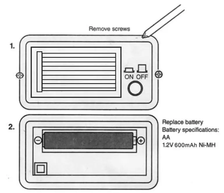 GAINSBOROUGH K215 Solar Light Up Windmill - Fig2