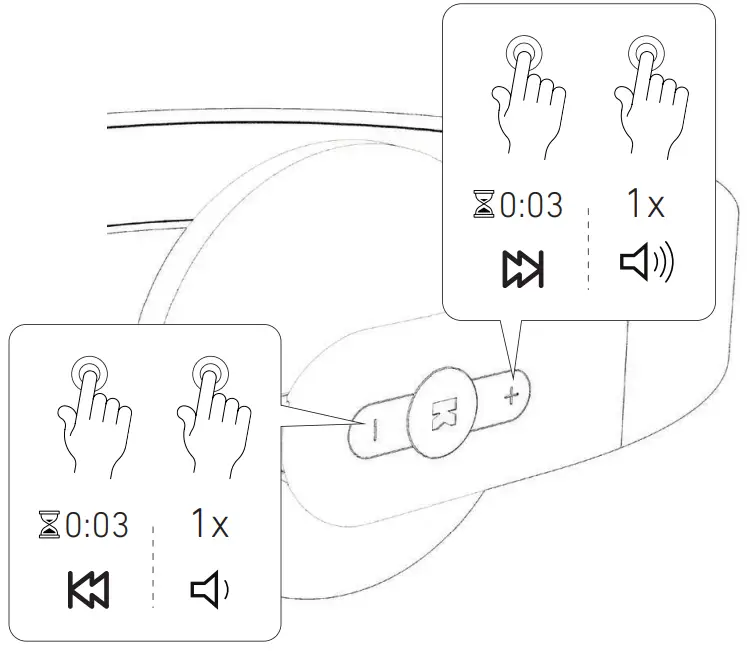 KREAFUNK aHEAD II Wireless Headphone with Active Noise Cancellation - fig7