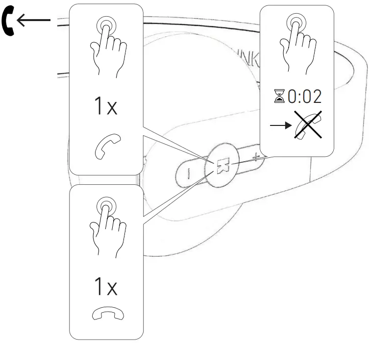 KREAFUNK aHEAD II Wireless Headphone with Active Noise Cancellation - fig9