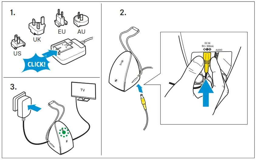 SENNHEISER RS 120-W Wireless TV Headphone System - geating