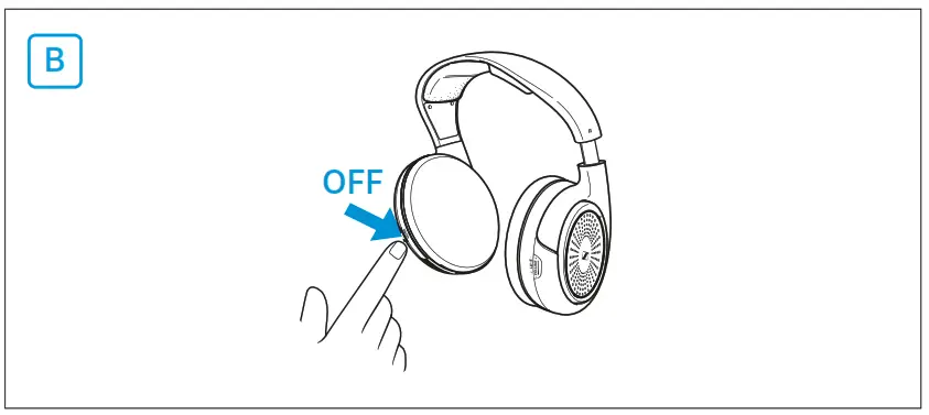 SENNHEISER RS 120-W Wireless TV Headphone System - off2