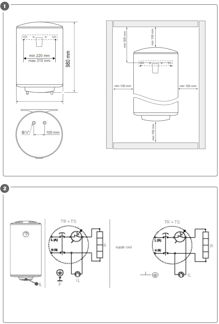 Hard Head 021095 Water Heater - fig