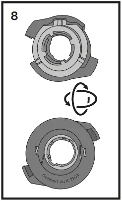 PHILIPS H7-LED Adapter Ring 08