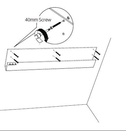ubabub U0500 Booksee Clear Acrylic Wall Bookshelf 5