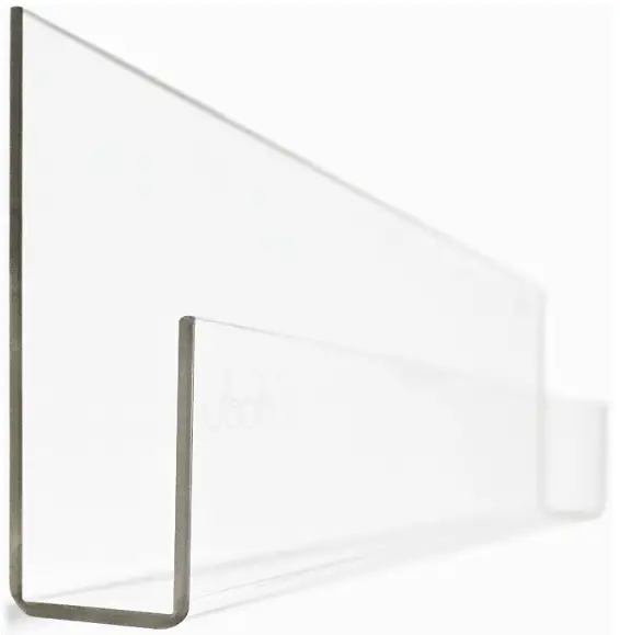 ubabub U0500 Booksee Clear Acrylic Wall Bookshelf product