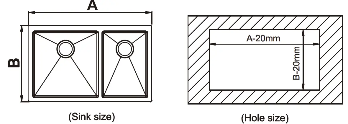 Adexa R10 Handmade Sink Topmount 01