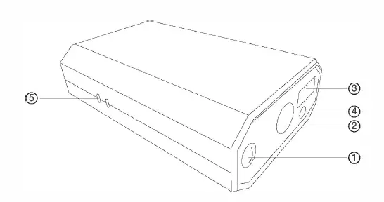 OzSpy HAIXBBX2MP Mini Black Box Spy Camera FIG 1