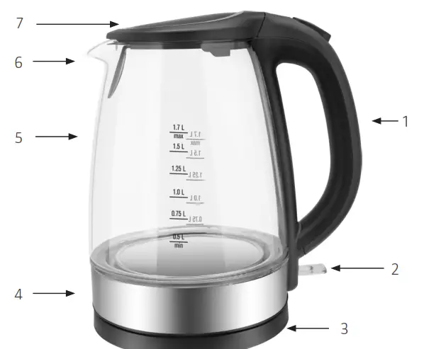 JULA 018310 Kettle - Fig