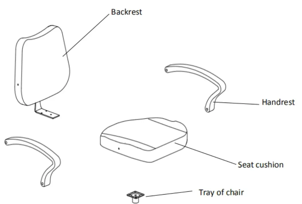Hongzi HZ8801 Hair Salon - parts