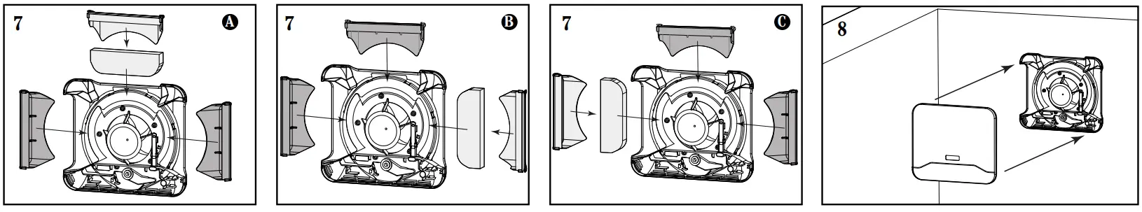 aldes EHT2 Humidity Sensitive Wall Air Inlet- fig 2
