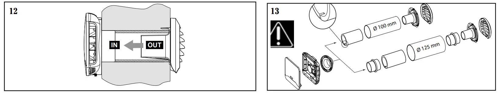 aldes EHT2 Humidity Sensitive Wall Air Inlet- fig 4