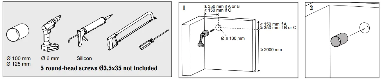 aldes EHT2 Humidity Sensitive Wall Air Inlet- fig
