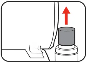 Lift the pressure regulator