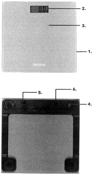 Beldray 063739 Glass Scales Grey - Overview
