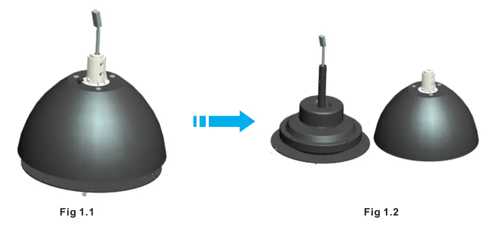 CARRO CES523KL Smart Ceiling Fan - Installation