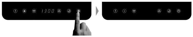 HENDI 239230 Induction Cooker Model 2000 -Switch OFF