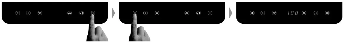 HENDI 239230 Induction Cooker Model 2000 -default temperature