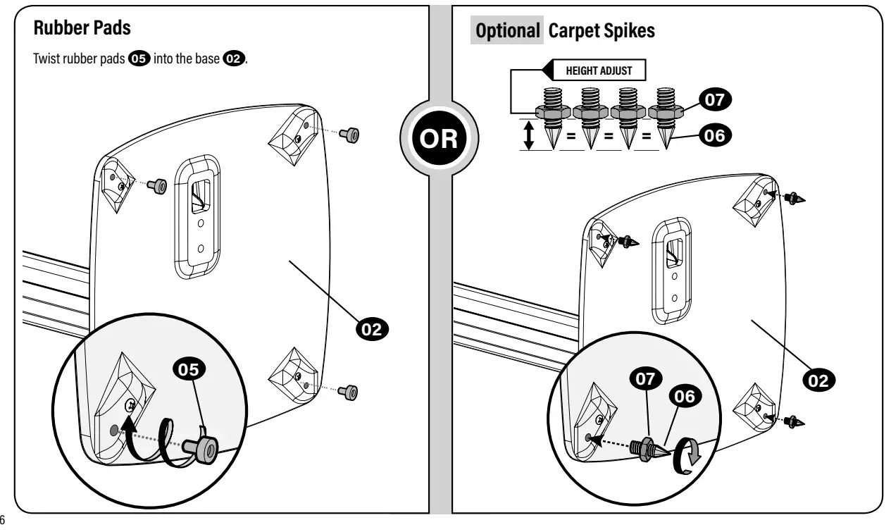 SANUS WSS52 Wireless Speaker Stand - Fig4