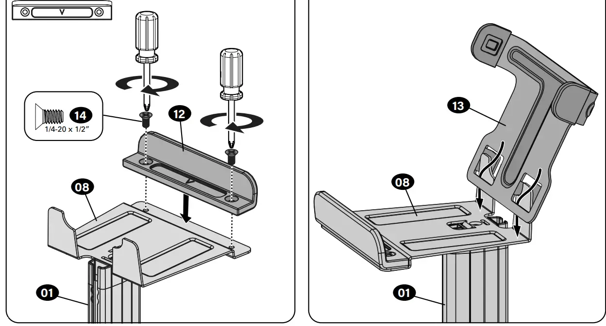 SANUS WSS52 Wireless Speaker Stand - Fig8