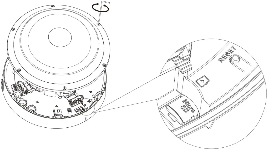 dahua DH IPC PDBW5831N B360 Panoramic Quad View Network Camera - Installing Device 3