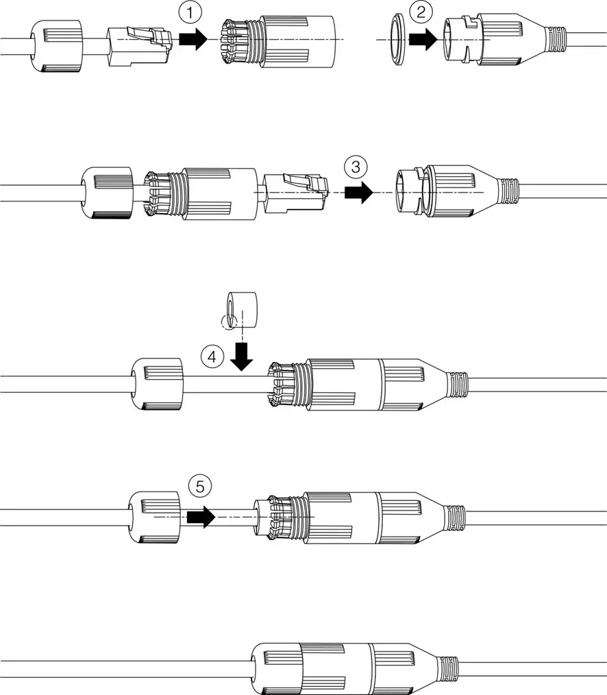 dahua DH IPC PDBW5831N B360 Panoramic Quad View Network Camera - Installing Device 6