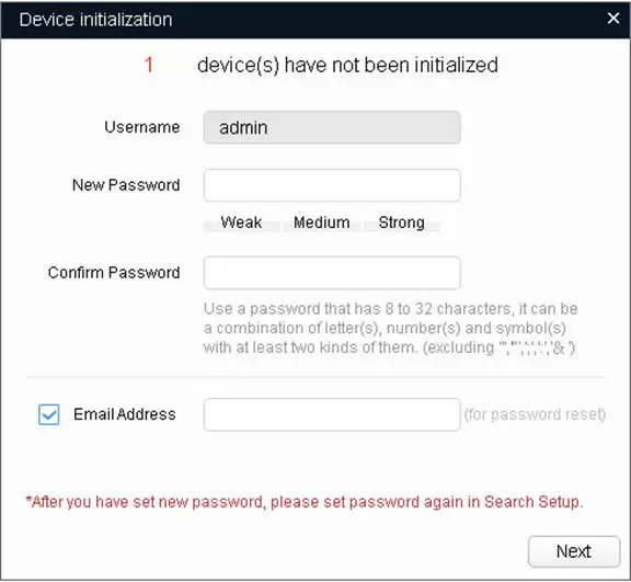 dahua DH IPC PDBW5831N B360 Panoramic Quad View Network Camera - Network Configuration 2