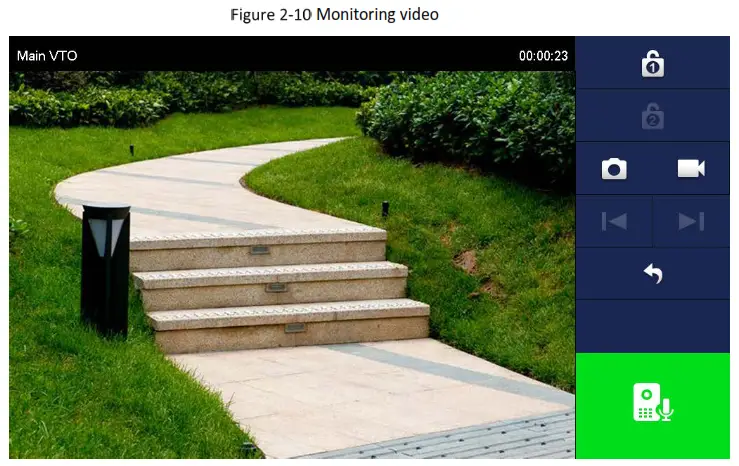 dahua VTH5422HW Two-wire and IP Color Indoor Monitor - fig12