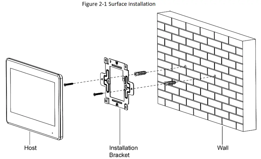 dahua VTH5422HW Two-wire and IP Color Indoor Monitor - fig3