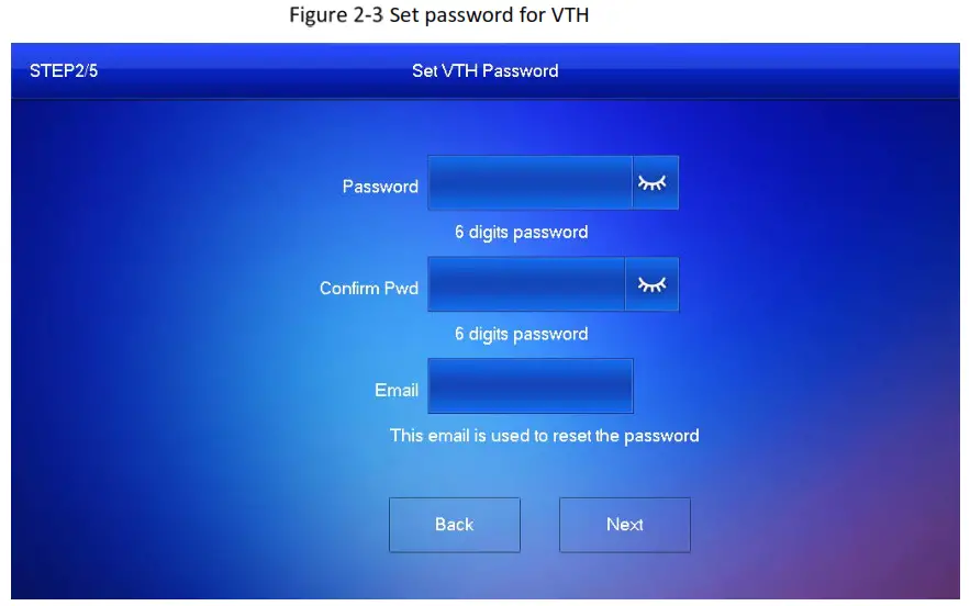 dahua VTH5422HW Two-wire and IP Color Indoor Monitor - fig5
