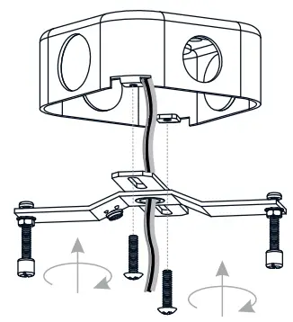 QUOIZEL-BRM1614MBK-3-Light-Matte-Black-Outdoor-Flush-Mount-Light-FIG-5