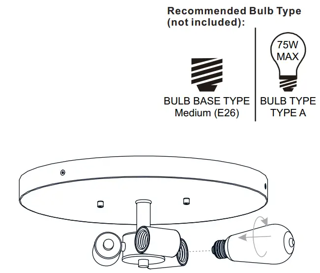 QUOIZEL-BRM1614MBK-3-Light-Matte-Black-Outdoor-Flush-Mount-Light-FIG-8