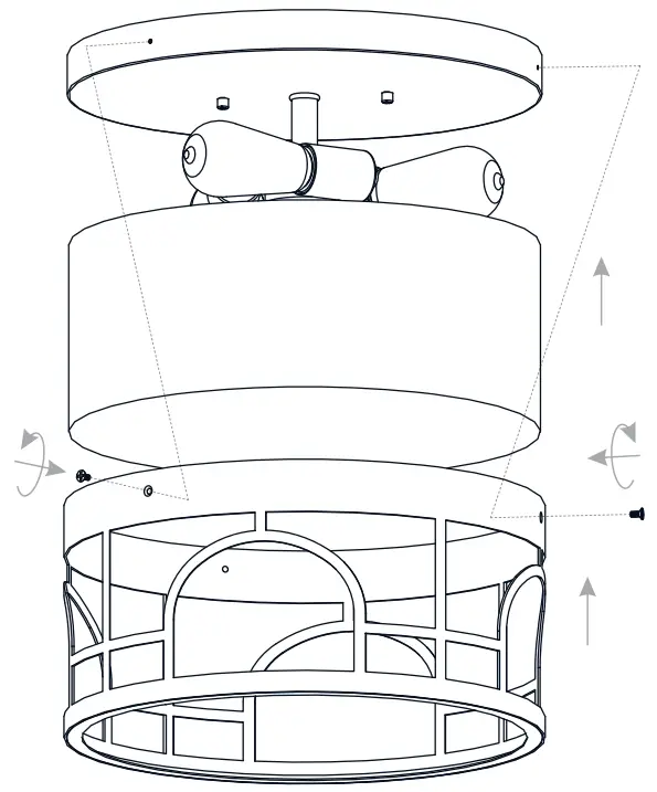 QUOIZEL-BRM1614MBK-3-Light-Matte-Black-Outdoor-Flush-Mount-Light-FIG-9