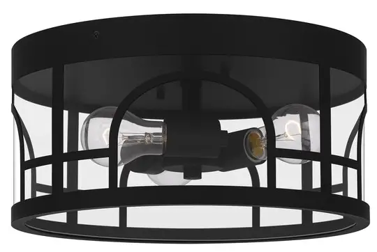 QUOIZEL-BRM1614MBK-3-Light-Matte-Black-Outdoor-Flush-Mount-Light-PRODUCT