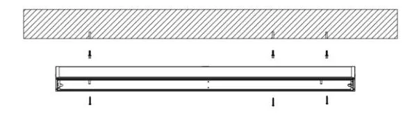 Brilliant 21972 21973 Duncan LED CCT Tri Wattage Batten - fig1