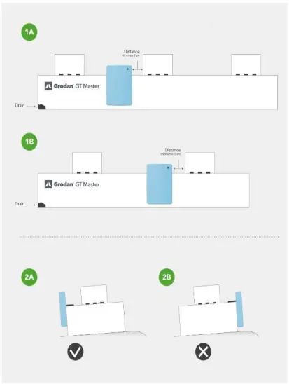 Position in the substrate