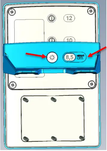 Adjustment for different substrate thicknesses