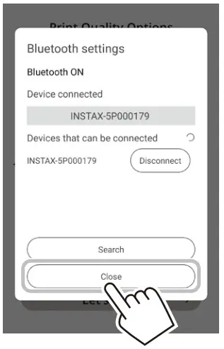 FUJIFILM 16785547 Instax Square Link Smartphone Printer - Together and Printing 13