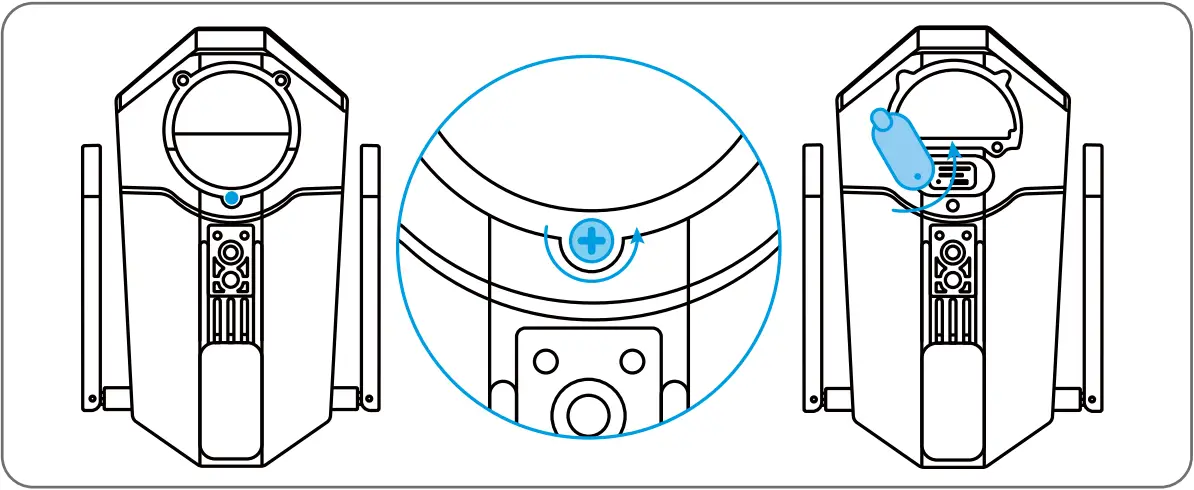 Reolink Duo 4G - Insert the SIM Card 1