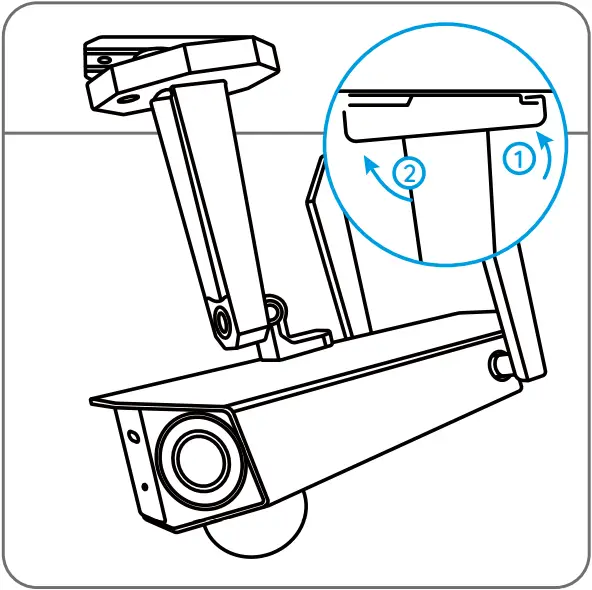Reolink Duo 4G - Mount the Camera to Ceiling 2