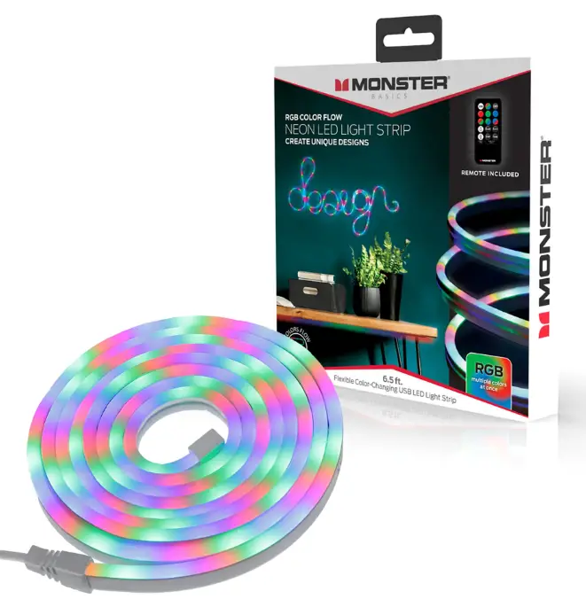 MONSTER MLB7-1065-RGB Smart RGB+IC LED Flow Light Strip-fig1