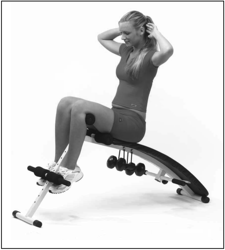 SportPlus SP SUB 001 W SIT UP BANK with 2 15 kg Dumbbels - FIGURE 10