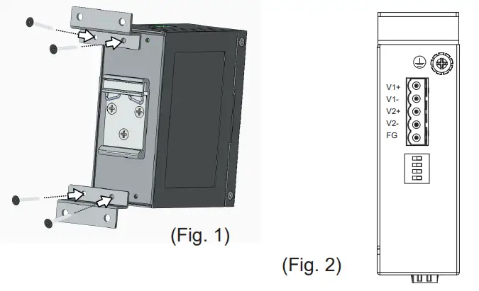 atop EF24L Series Industrial Ethernet to Fiber Media Converter - Fig 2